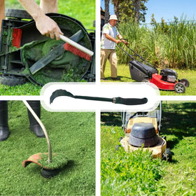 Xanadued mower deck scraper cleans blades and supports routine maintenance.