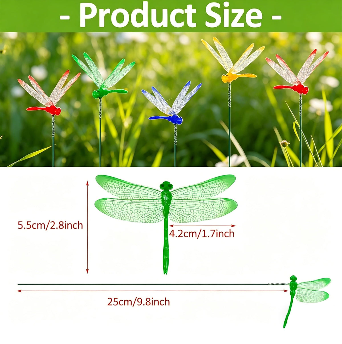 Xandova dragonfly clip weatherproof coating for outdoors