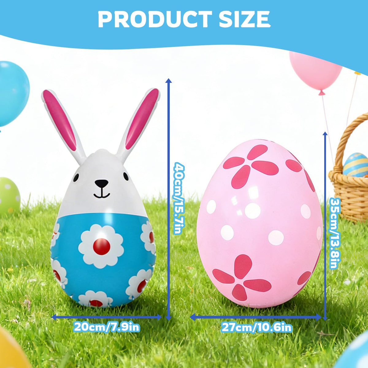 XAYSXJNB hand pump for quick inflation of Easter inflatables.