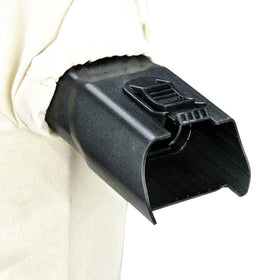 Bottom stitch reinforcement on XHBAN bag improves durability during cleanup