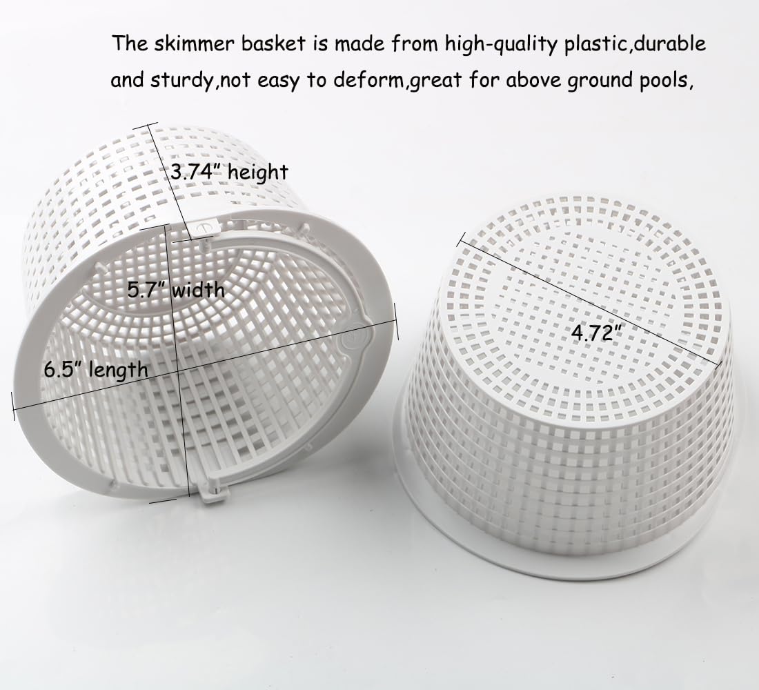 XBwhoz SPX1091C skimmer basket compatible with Dyna-Skim SP1091LX for easy maintenance.