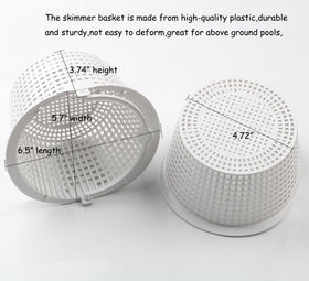 XBwhoz SPX1091C skimmer basket compatible with Dyna-Skim SP1091LX for easy maintenance.