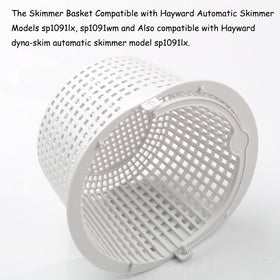 XBwhoz SPX1091C skimmer basket for Hayward SP1091WM traps leaves and debris.