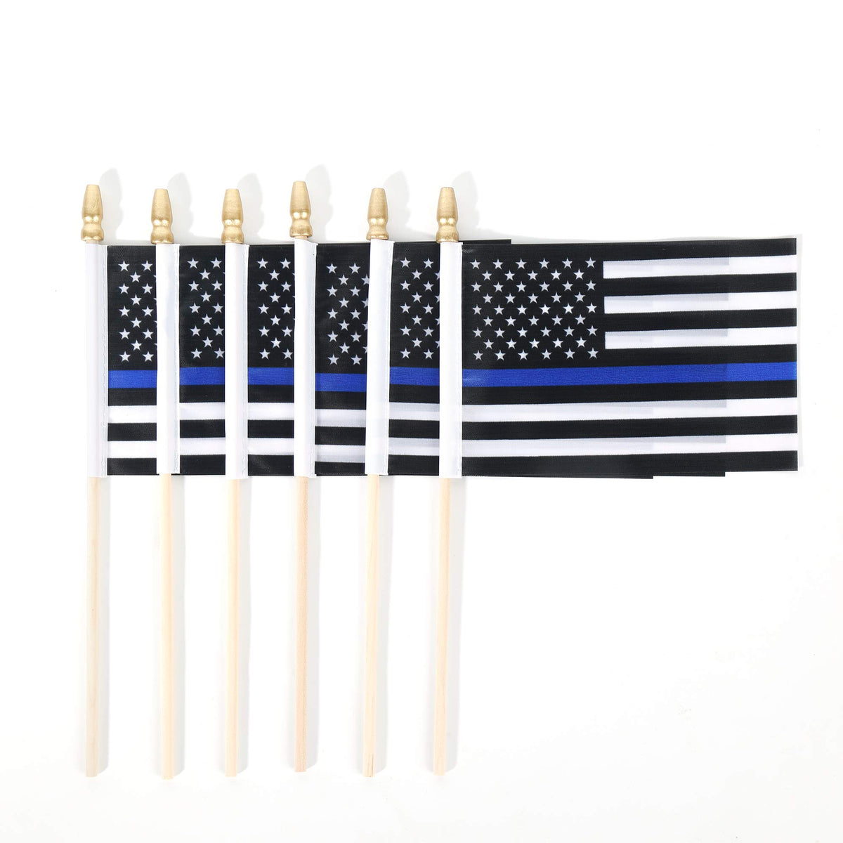 XCFH Policing tribute flags for parades, parties, and outdoor decor.
