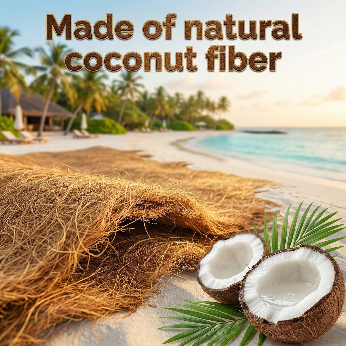 XCRUI foldable coconut liner adapts to various planter sizes with ease