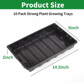 XCRUI seed starting tray germination-use fosters quick, neat seedling emergence.