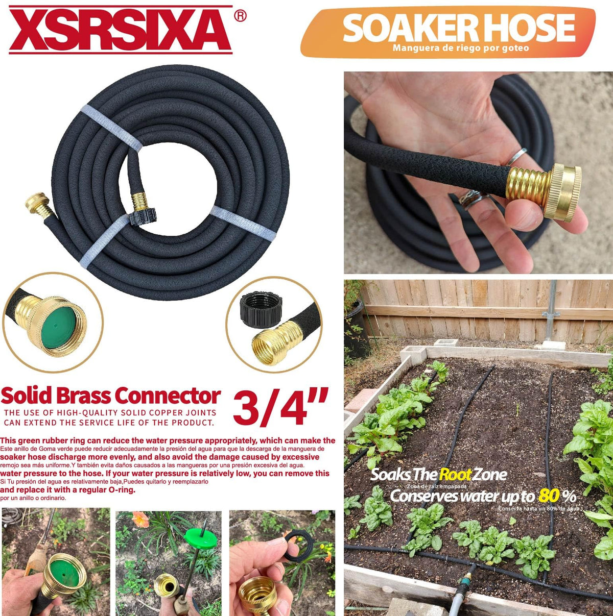 XDRSIXA copper connectors closeup ensuring a leak-free seal