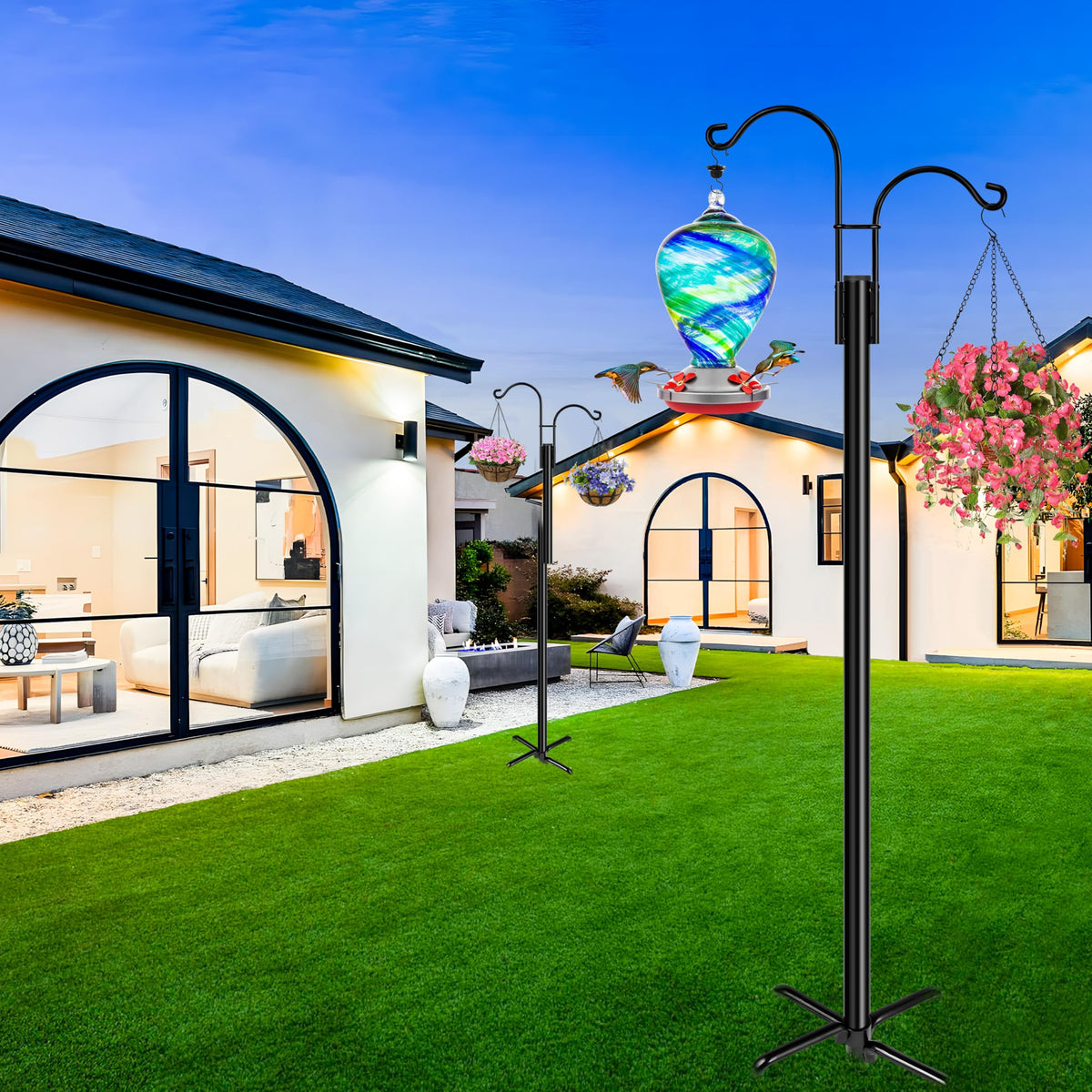 XDW-GIFTS 2-pack offers coordinated outdoor decor and practical space management.