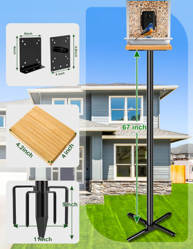 XDW-GIFTS 5-prong ground stake provides stability in soil