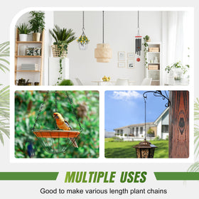 XDW-GIFTS hanging chain suited for indoor and outdoor use.