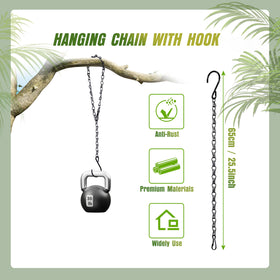 XDW-GIFTS hanging chain for planters showing adjustable height.