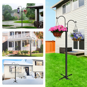 XDW-GIFTS Plant basket hanger supports pots with secure grip.