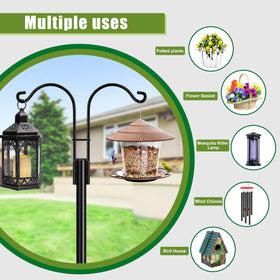 XDW-GIFTS solar lantern hanger ideal for evening ambiance and safe outdoor lighting.