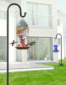XDW-GIFTS solar lantern hanger adds ambient lighting along pathways at dusk.