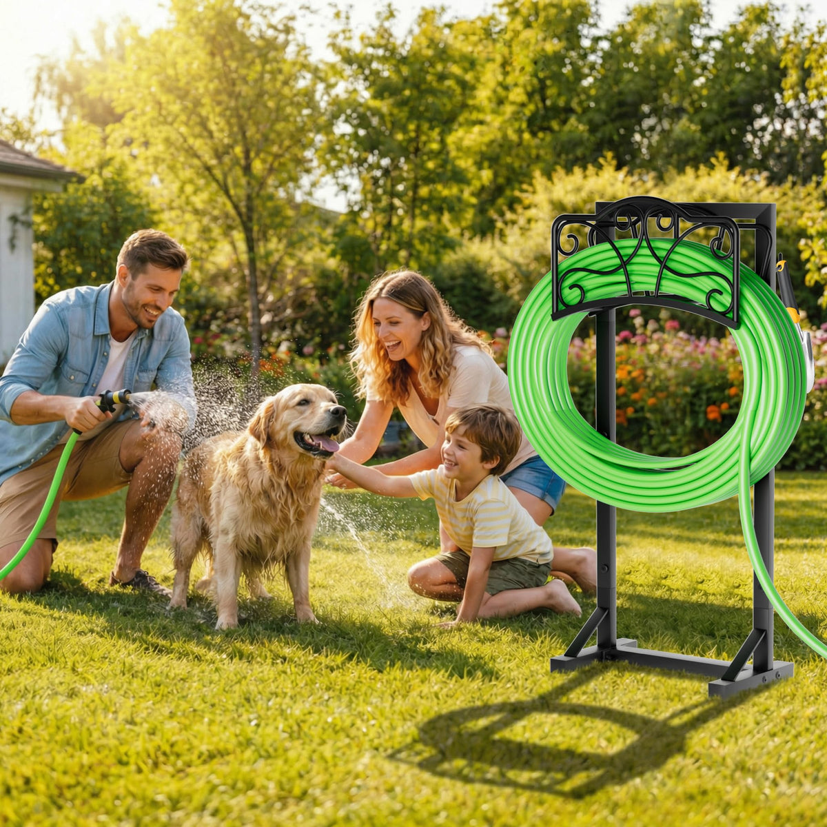 Xeapoms versatile outdoor garden-use holder suits yard, front, back, and farm spaces.
