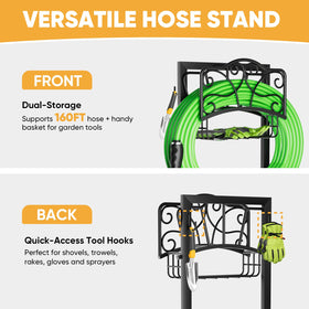 Xeapoms rustproof coating protects the holder from rain and sun.