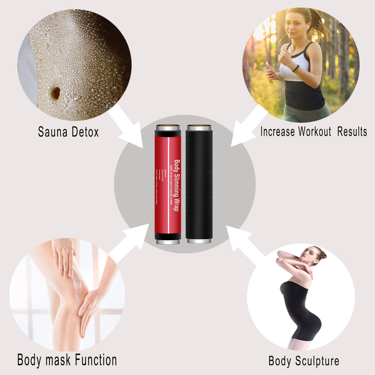 XEENUO slimming cream use enhances absorption where applied.