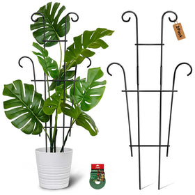 Xeeol plant trellis 2p 23in assembly supports climbing plants indoors and outdoors