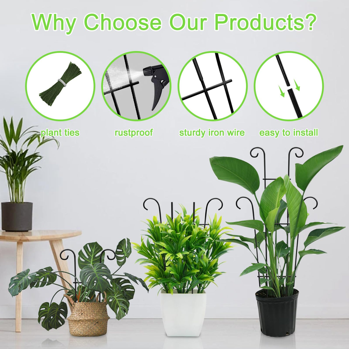 Xeeol 23in trellis suitable for outdoor use in gardens and patios