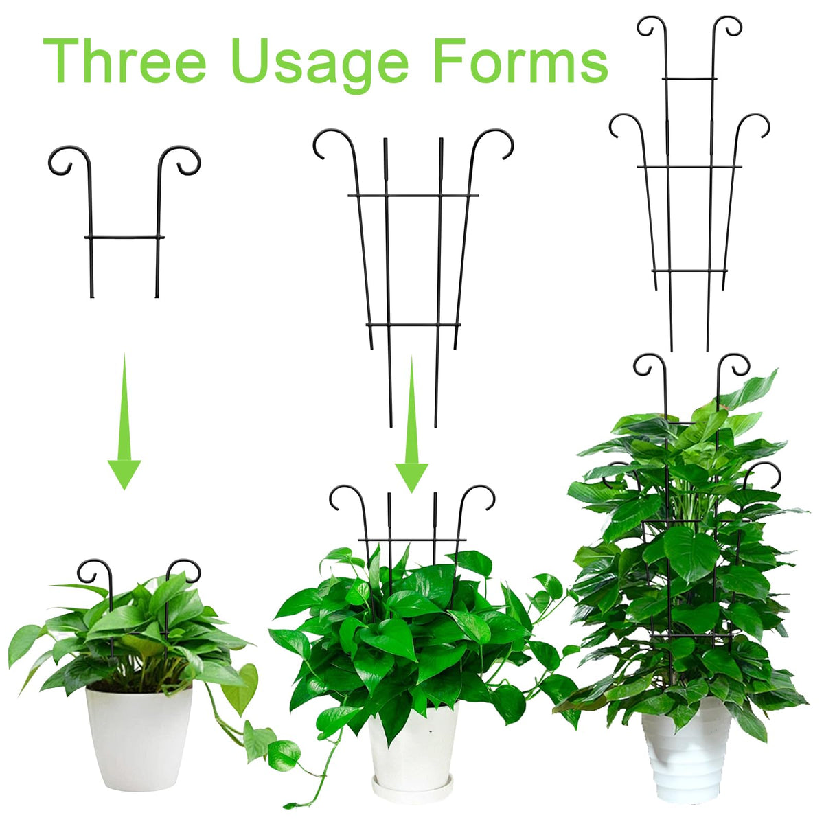 Xeeol compact 23in trellis fits tight spaces and planters