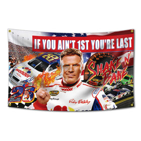 XEODE Ricky Bobby flag 3x5 with bold print ideal dorm decor