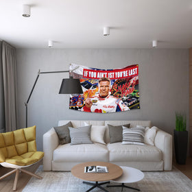 XEODE Ricky Bobby flag bright colors resist fading in sunlight