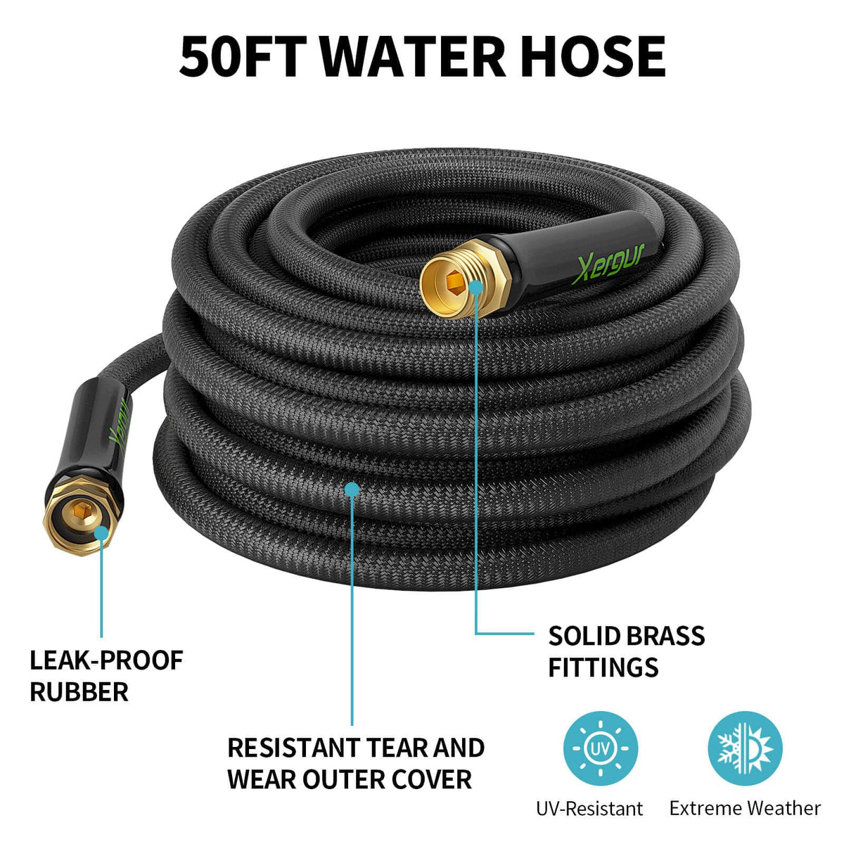 Xergur brass fittings close-up highlights secure, durable connections.