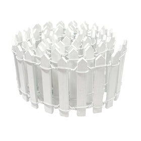 XFGSYXS mini fairy garden fence assembly view shows durable wood and wire for DIY projects.