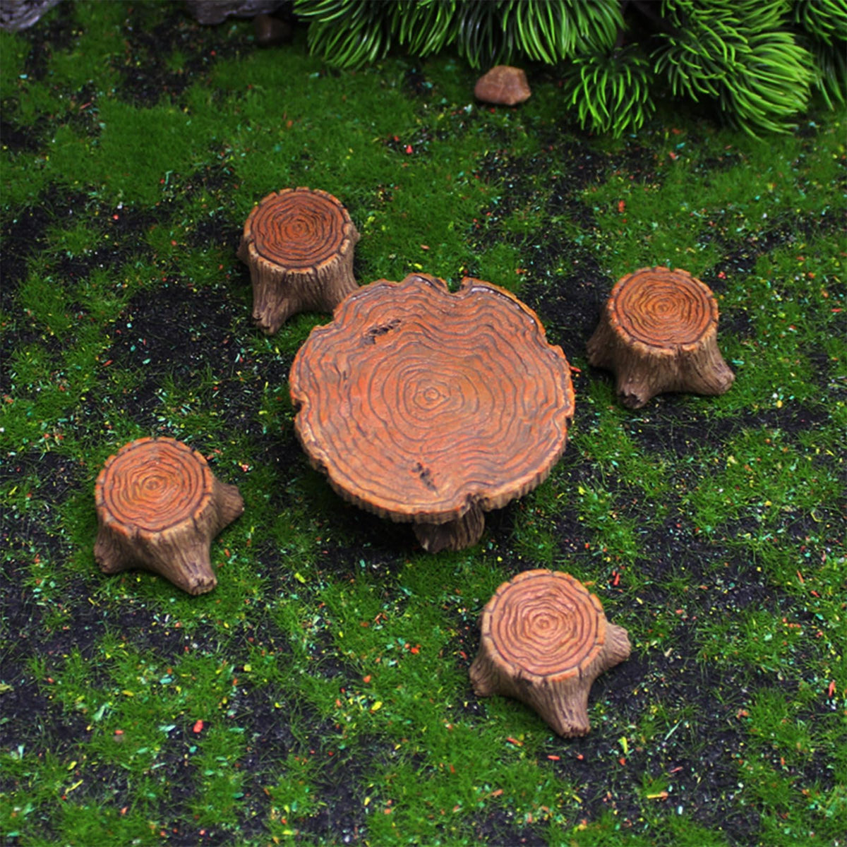 XFGSYXS miniature resin furniture detail—durable accents for terrariums and dioramas.