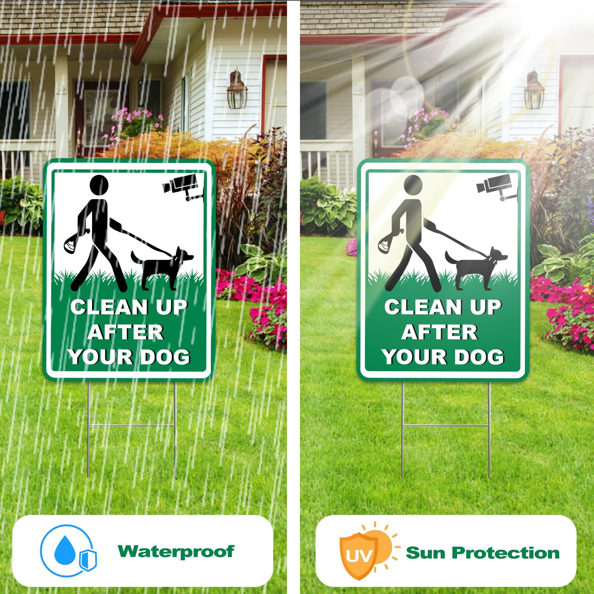 XFXHEYY Outdoor sign panel — sunproof and waterproof for durable outdoor use.
