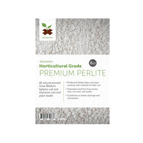 xGarden Perlite used for indoor and outdoor soil amendments.