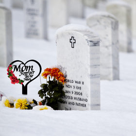 XGBDL outdoor grave marker is weather-resistant for long-lasting display