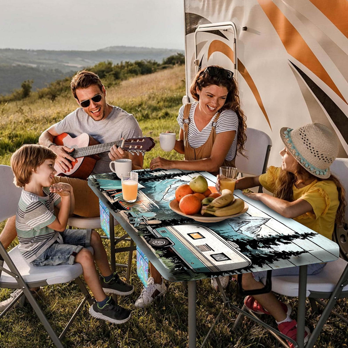 Xguatan picnic table cover 60x30 offers waterproof protection for medium tables