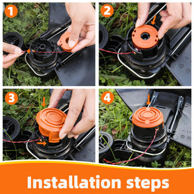 0.065 inch trimmer line designed for efficient cutting and reduced drag.