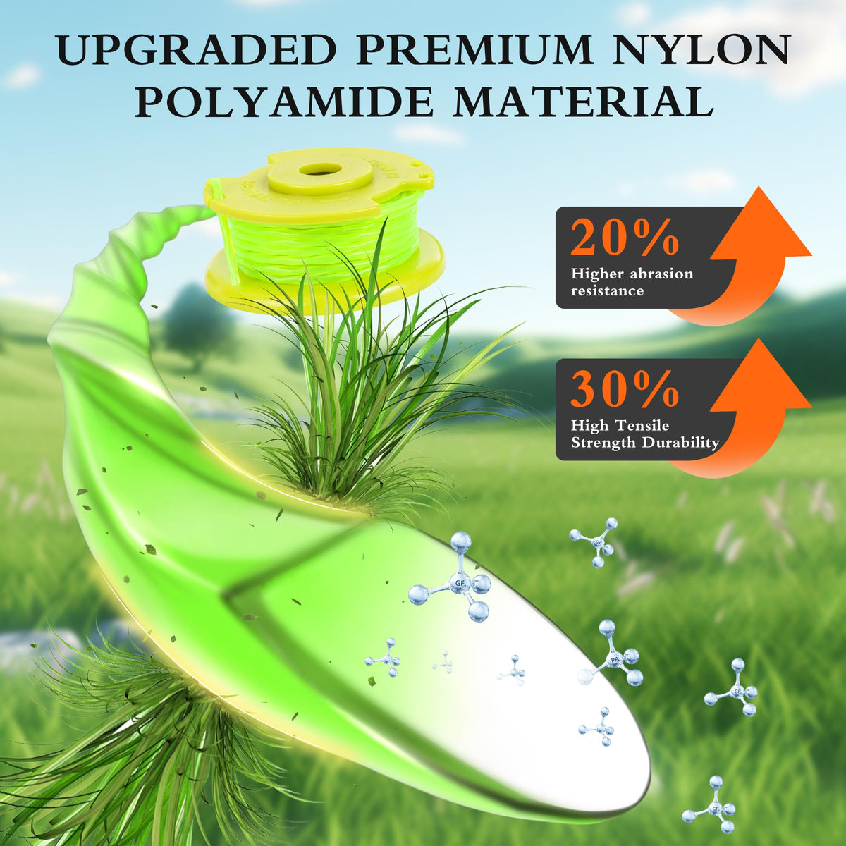 Xgunion 132-foot total value pack provides more trimming length