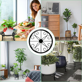 Xgunion metal plant stand suitable for indoor and outdoor use