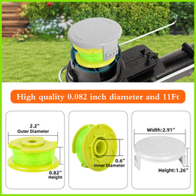 Xgunion nylon trimmer line premium-material delivers durable, long-lasting lawn care