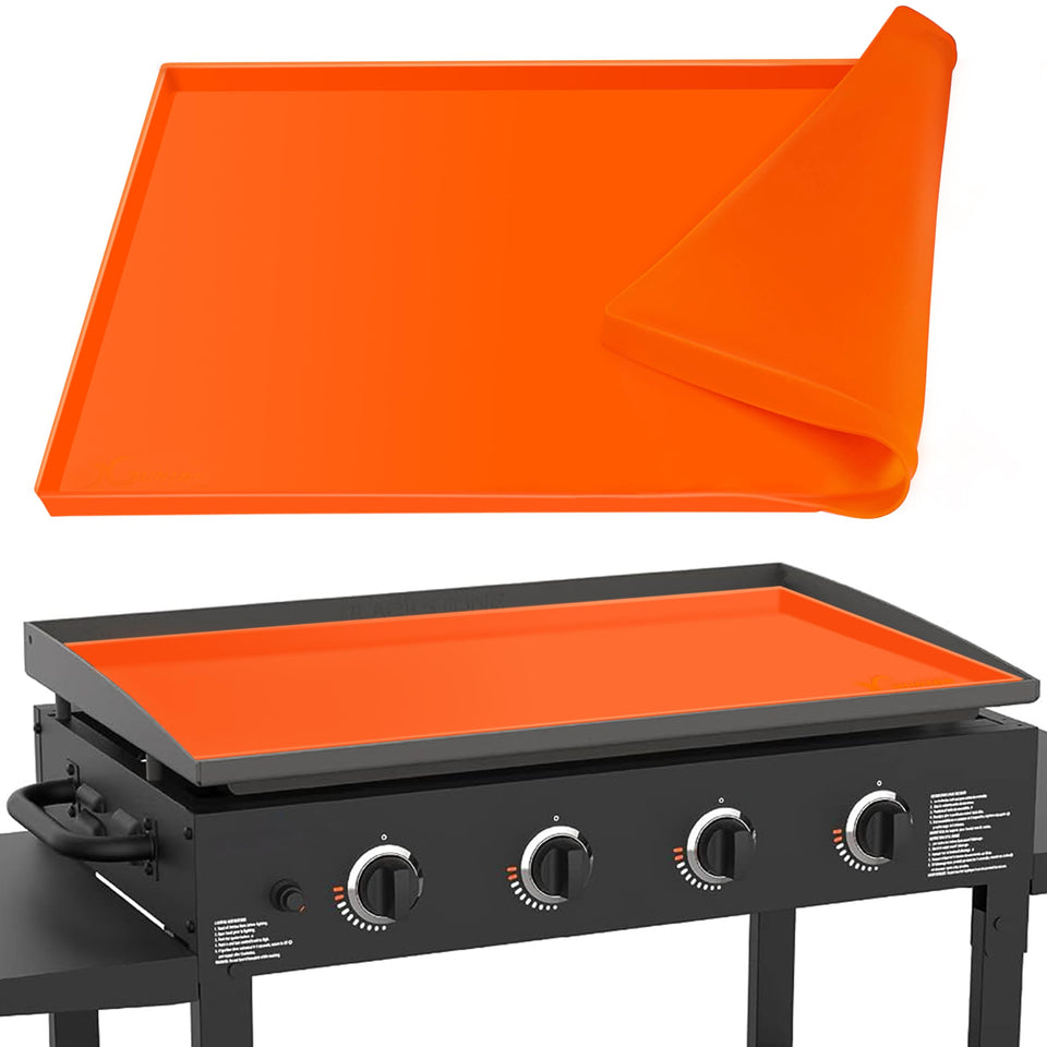 Xgunion Silicone Griddle Mat fits 36-inch Blackstone, protecting the surface