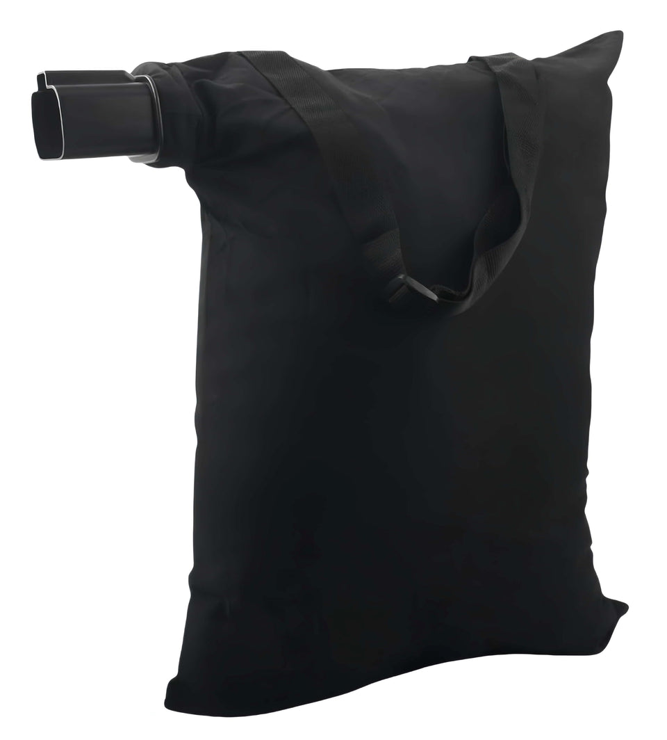XHBAN BaoBag leaf blower replacement bag with zipper opening for easy leaf unloading.