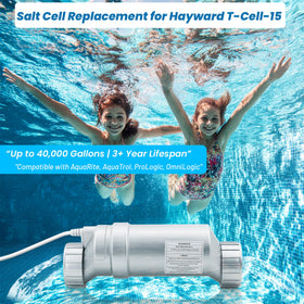XHHEZQ salt cell T-Cell-15 improves water quality in pools.