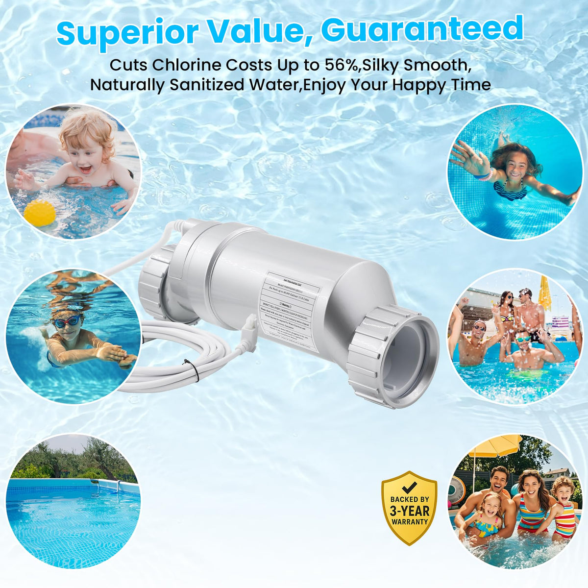 XHHEZQ salt cell delivers silky water feel and gentle skin comfort.