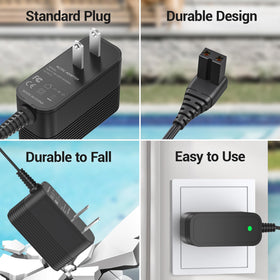 XHUCHINMAL what is included shows replacement charger ready to use