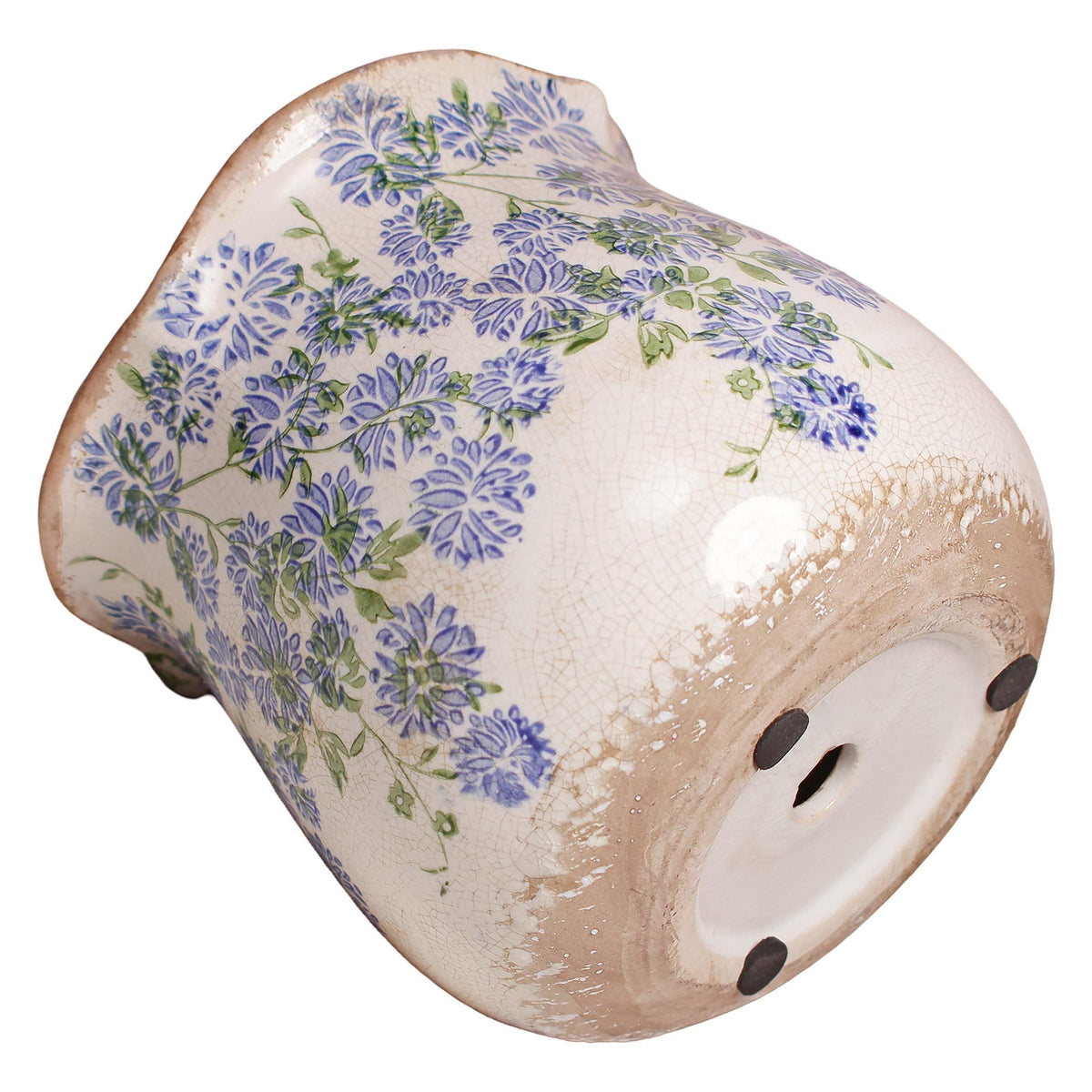 Xiaan Jiaju 6.11in planter for indoor plants complements contemporary interiors.