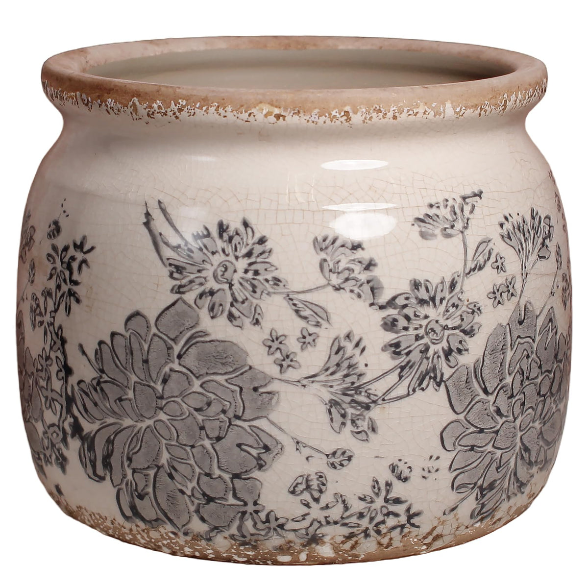 Xiaan Jiaju gray modern farmhouse planter adds timeless style to any living space.