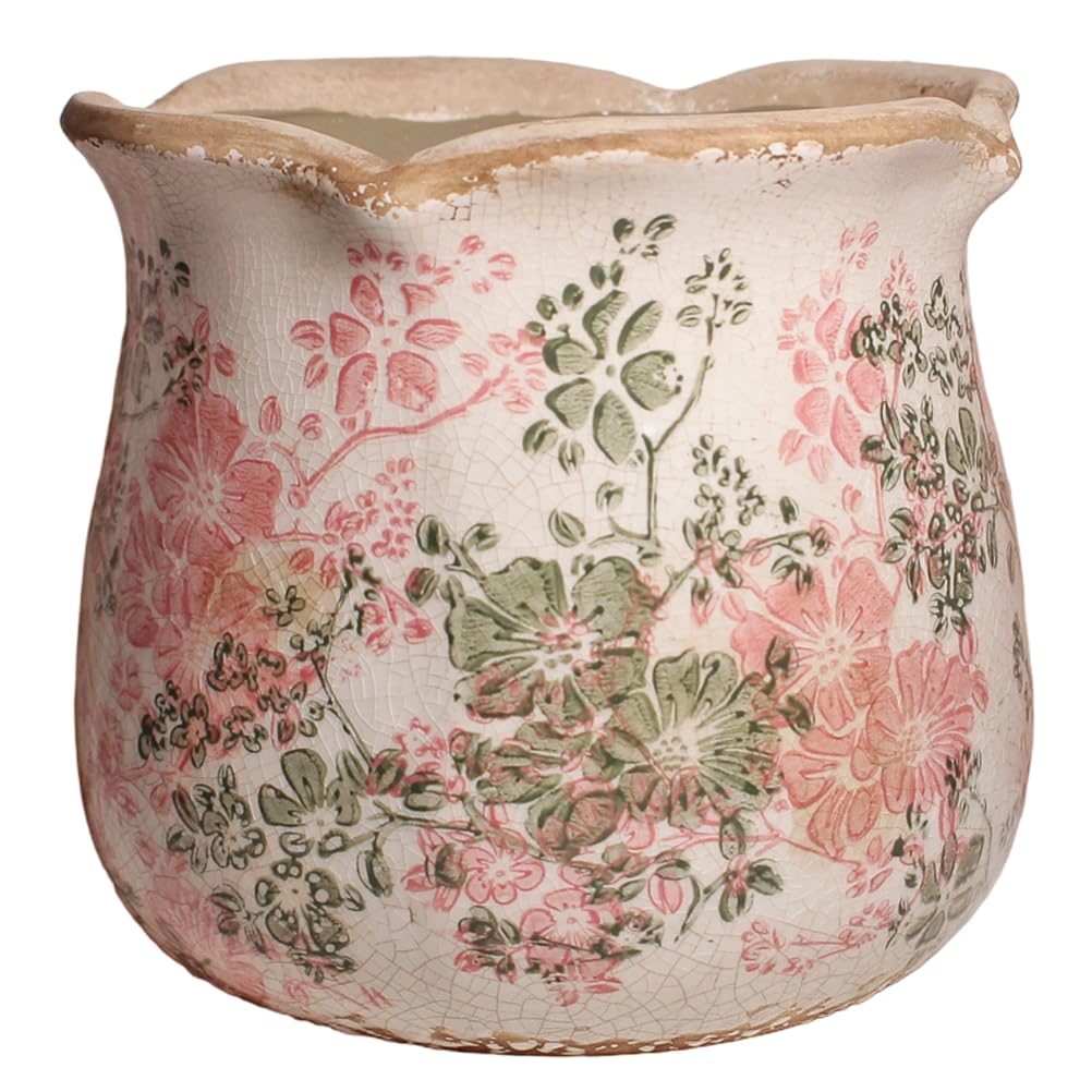 Xiaan Jiaju vintage ceramic planter with drainage hole for healthy indoor plant display.