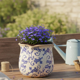 Xiaan Jiaju vintage-inspired planter with rustic finish for modern interiors.