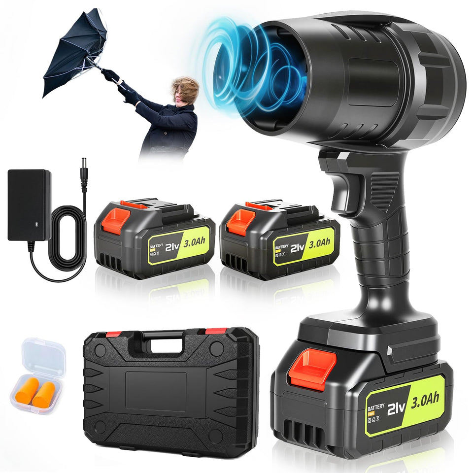 XIAOLANG 100000 RPM turbo jet blower powering away stubborn debris with high-velocity airflow
