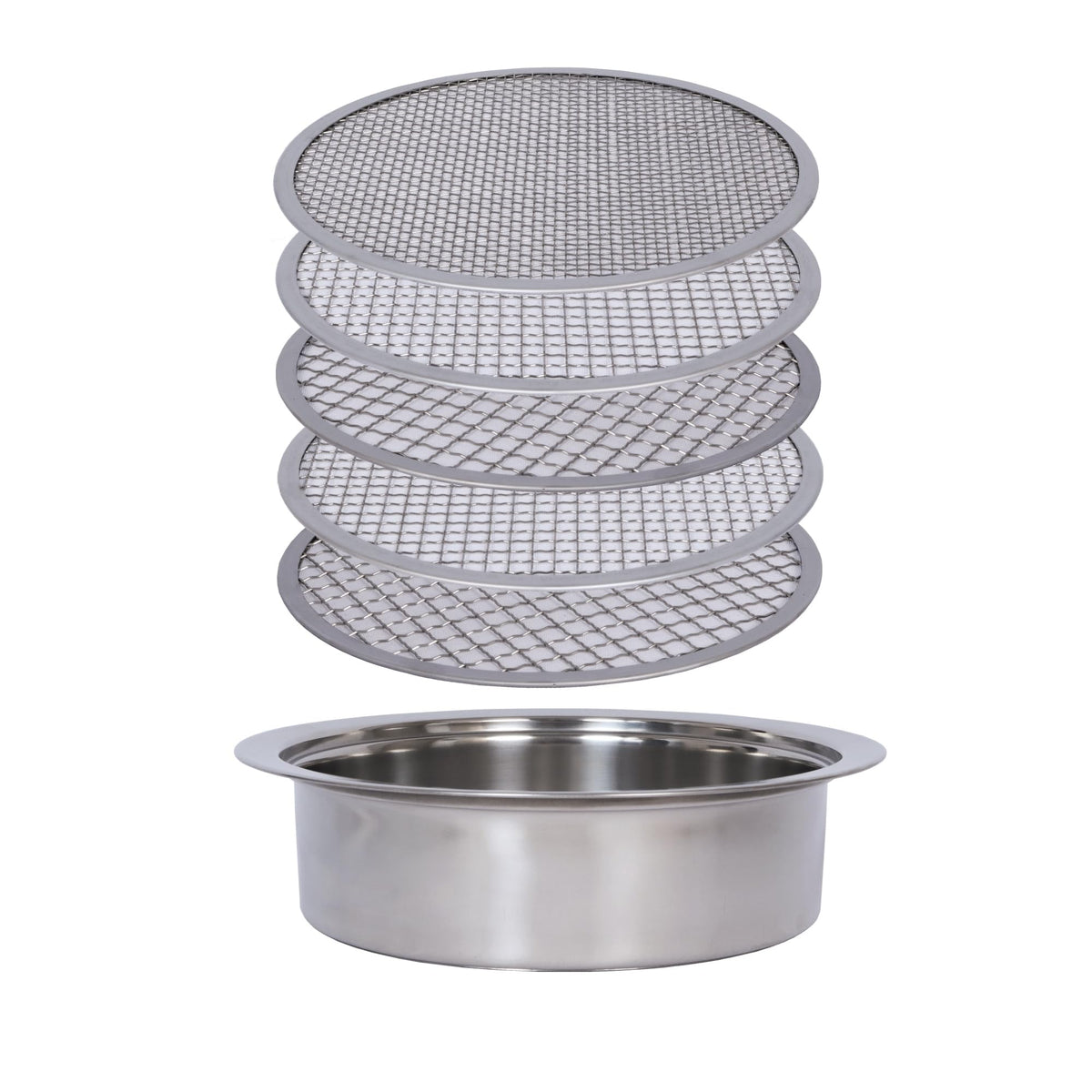 Xicooka soil sifter frame and meshes for durable garden screening