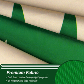 XIFAN Maine flag with 4-row stitching for durable outdoor use
