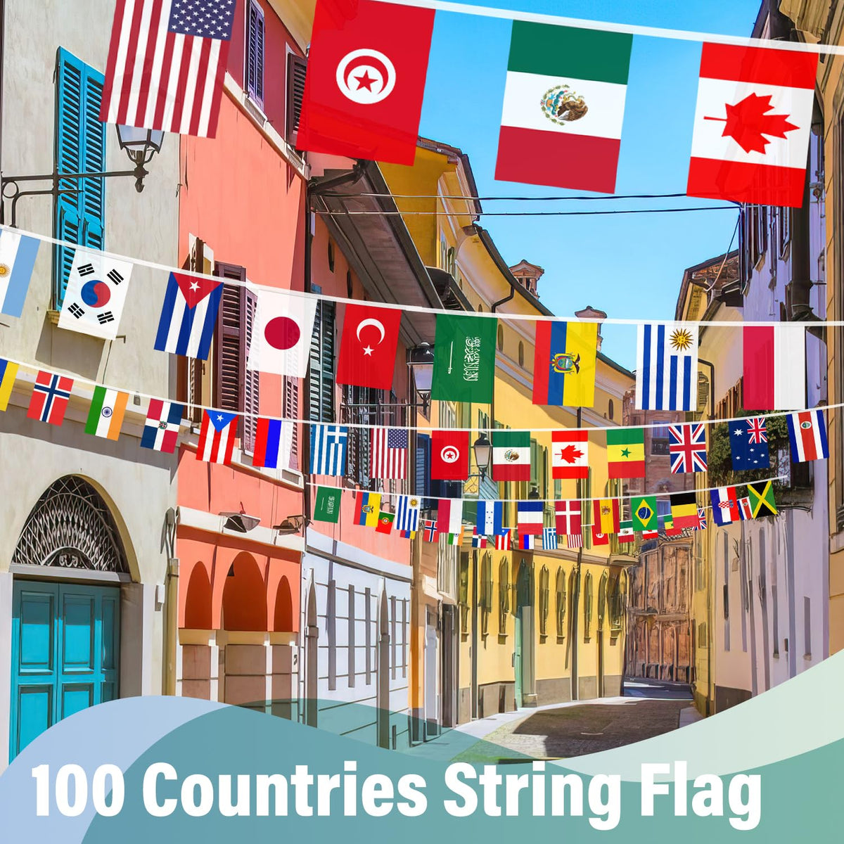 XIFAN banner features random country flags for a lively, diverse display.